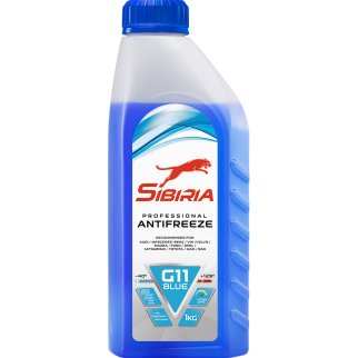 Антифриз Sibiria G-11 синий 1кг фото
