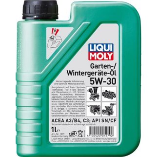 Масло моторное LIQUI MOLY HC-синт 4Т всесезон. для сад. техники 5W30 1л синт. фото