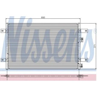Радиатор кондиционера Nissens 94251 фото