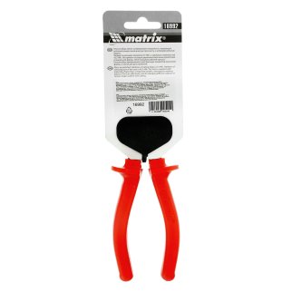 Плоскогубцы Econom, 160 мм, шлифованные, пластмассовые рукоятки MATRIX 16992 фото 6