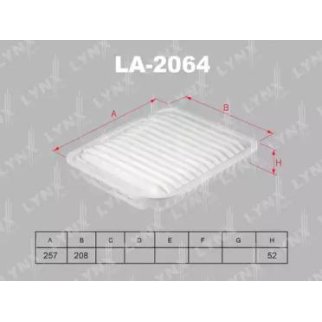 Фильтр воздушный LYNXauto LA-2064 фото