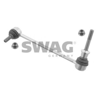 Тяга стабилизатора L (с контрогайками) фото