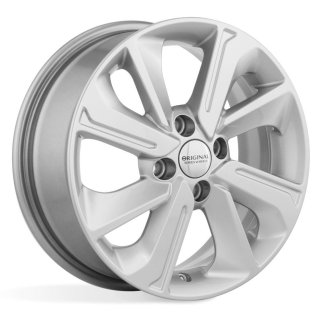 Диск колесный СКАД Hyundai (KL-319) 6R15 4*100 ET46 d54,1 Серебро [3300008] фото