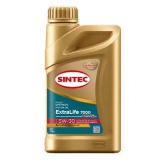 Масло моторное Sintec ExtraLife 7000 SAE 5W-30 ACEA A3/B4 API SL/CF 1л фото