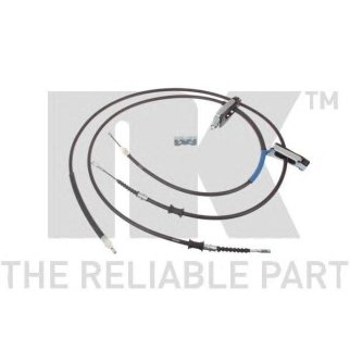 Трос стояночного тормоза средний левый,правый / FORD-Focus-I (дисковые тормоза) 98~01 фото