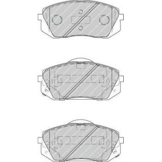 Колодки тормозные передние к-кт FERODO FDB4194 фото