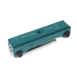 Набор ключей шестигранных с шаром складной (2,5-10мм) 7пр. ROCKFORCE фото 1