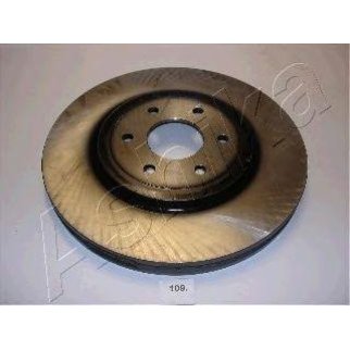 Диск тормозной передний вентилируемый ashika 60-01-109 фото