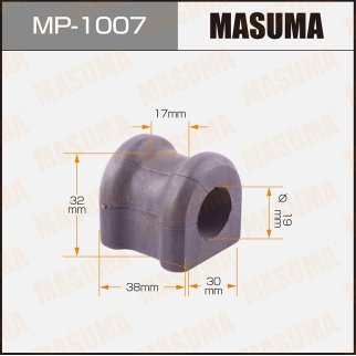 Втулка заднего стабилизатора Masuma MP1007 фото