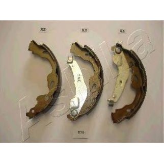 Колодки барабанные к-кт ashika 55-02-212 фото