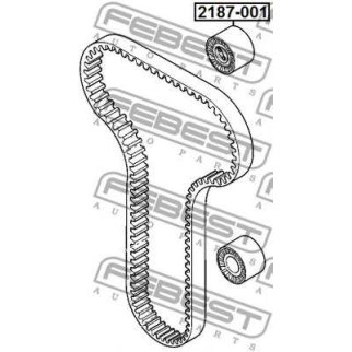 Ролик-натяжитель ремня ГРМ FEBEST 2187-001 фото