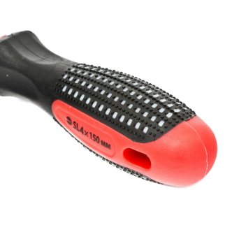 Отвертка шлицевая MATRIX Fusion SL4х150мм CrV фото 3