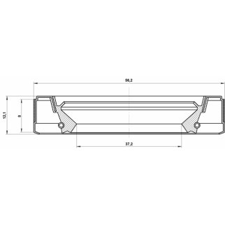 95GEY-39560812C_сальник редуктора переднего моста справа! MB фото 2
