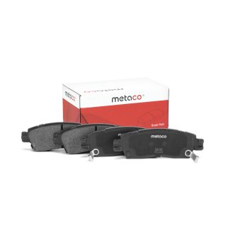 Колодки тормозные задние дисковые к-кт metaco 3010-088 фото