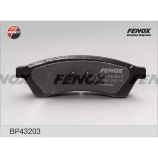 Колодки тормозные задние дисковые к-кт Fenox BP43203 фото