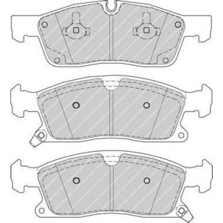 Колодки тормозные передние к-кт FERODO FDB4403 фото