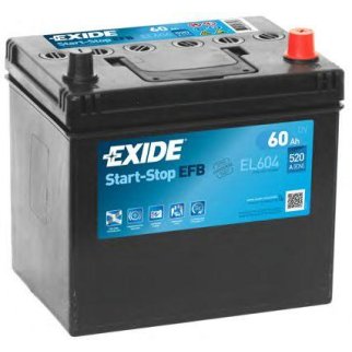 Аккумуляторная батарея EXIDE EL604 фото