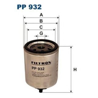 Фильтр топливный FILTRON PP 932 фото