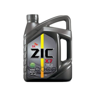 Масло моторное ZIC X7 DIESEL 10W40 CI-4 синт. 6л фото