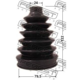 Пыльник шрус наружный комплект pvc 83x122x24 фото