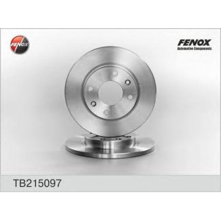 Диск тормозной передний не вентилируемый Fenox TB215097 фото