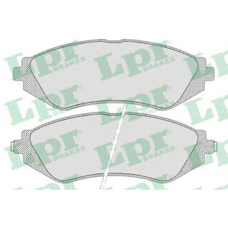 Колодки тормозные передние к-кт Lpr 05P682 фото