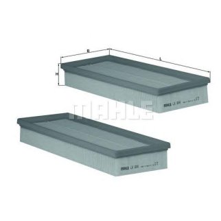 Фильтр воздушный к-кт MAHLE LX 804S фото 2