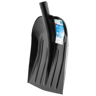 Лопата снеговая стальная 330х370 б/ч эмалированная СИБРТЕХ фото 3