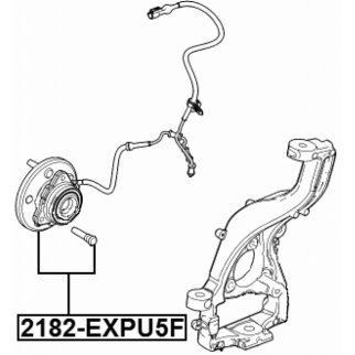 Ступица передняя FEBEST 2182-EXPU5F фото 2