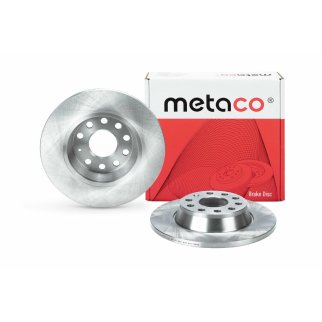 Диск тормозной задний metaco 3060-016 фото 3