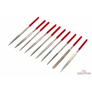 Набор надфилей алмазных (10 предметов) СЕРВИС КЛЮЧ фото
