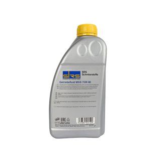 Масло трансмиссионное SRS GETRIEBEFLUID MGS GL4 75W90 1л п/синт. фото 1