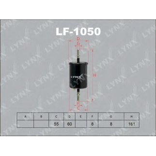 Фильтр топливный LYNXauto LF-1050 фото