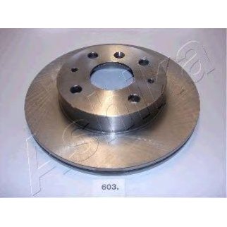 Диск тормозной передний вентилируемый ashika 60-06-603 фото