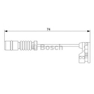 Датчик износа колодок BOSCH _1 987 473 008 фото
