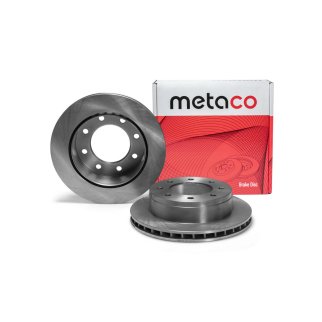 Диск тормозной задний metaco 3060-237 фото 2