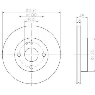 Диск тормозной TEXTAR 920615 00 фото