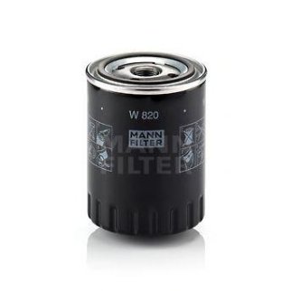 Фильтр масляный MANN FILTER W 820 фото