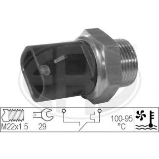 Датчик вкл.вентилятора 2х конт ERA 330277 фото