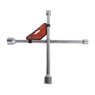 Ключ баллонный крест 14х17х19х22мм 350мм усиленный ЭВРИКА фото