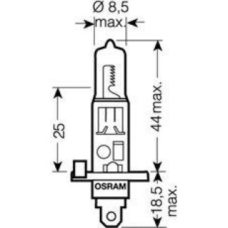 Лампа галогенная OSRAM 62200SBP фото
