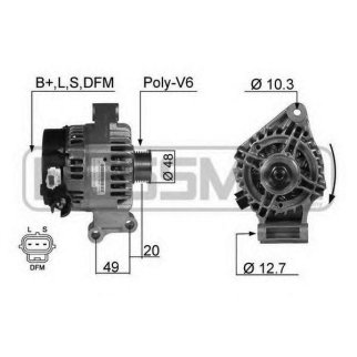 Генератор ERA 210357 фото