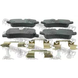 Колодки задние ПОДХОДИТ ДЛЯ Land Rover DISCOVERY III 2005-2009 2901-DIIIR фото