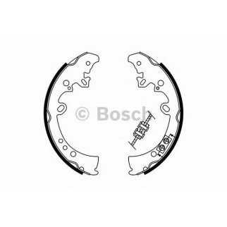 Колодки барабанные к-кт BOSCH 0 986 487 787 фото