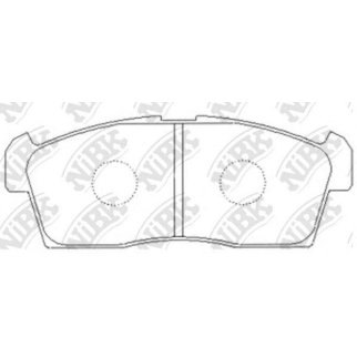 PN9426-NIBK_колодки дисковые передние! Suzuki Ignis 1.3i 00-03, Daihatsu YRV 1.3i 4WD 01> фото