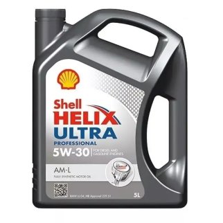Масло моторное SHELL Helix Ultra Professional AM-L 5W-30 синтетическое 5 л 550046682 фото