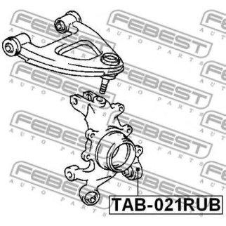 Сайлентблок задней подвески FEBEST TAB-021RUB фото