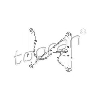 Стеклоподъемник электр. передний левый topran 111713755 фото