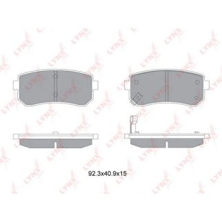 Колодки тормозные задние к-кт LYNXauto BD3628 фото