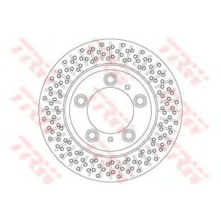 Диск тормозной задний TRW DF6298S фото